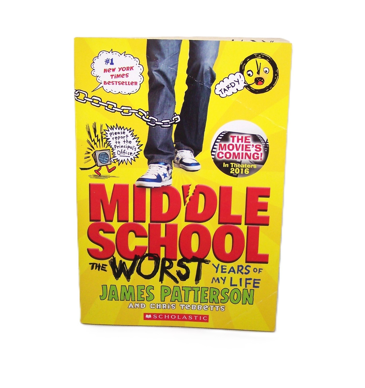 MIDDLE SCHOOL The Worst Years of My Life Scholastic by James Patterson Paperback