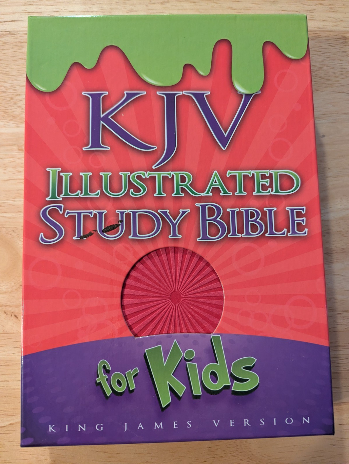 KJV Illustrated Study Bible for Kids/ Pink Simulated Leather
