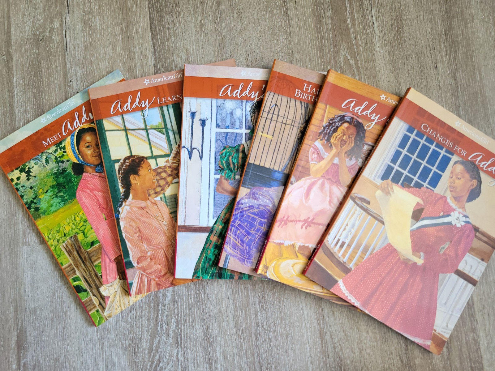 American Girl Addy Book Set by Valerie Tripp Illustrated Civil War Era