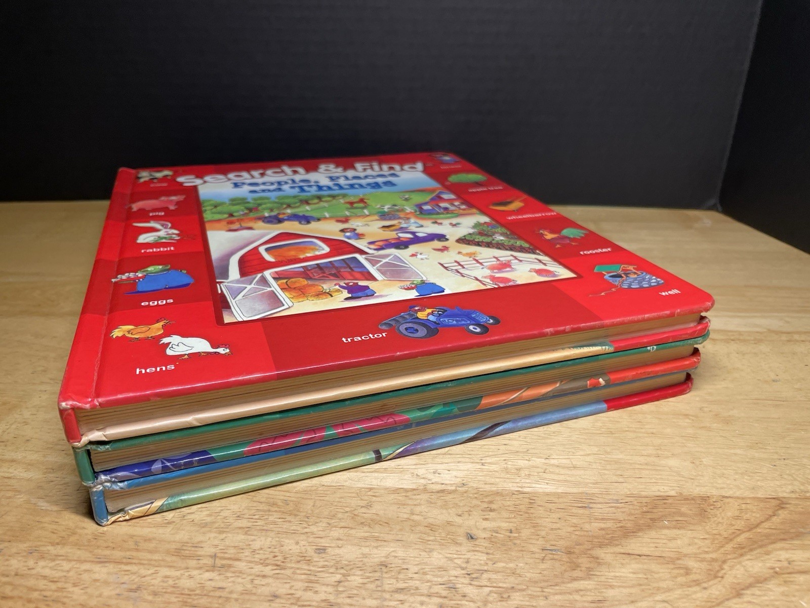 Lot Of 3 Kidsbooks Search & Find Early Reader Hardcover Board Books