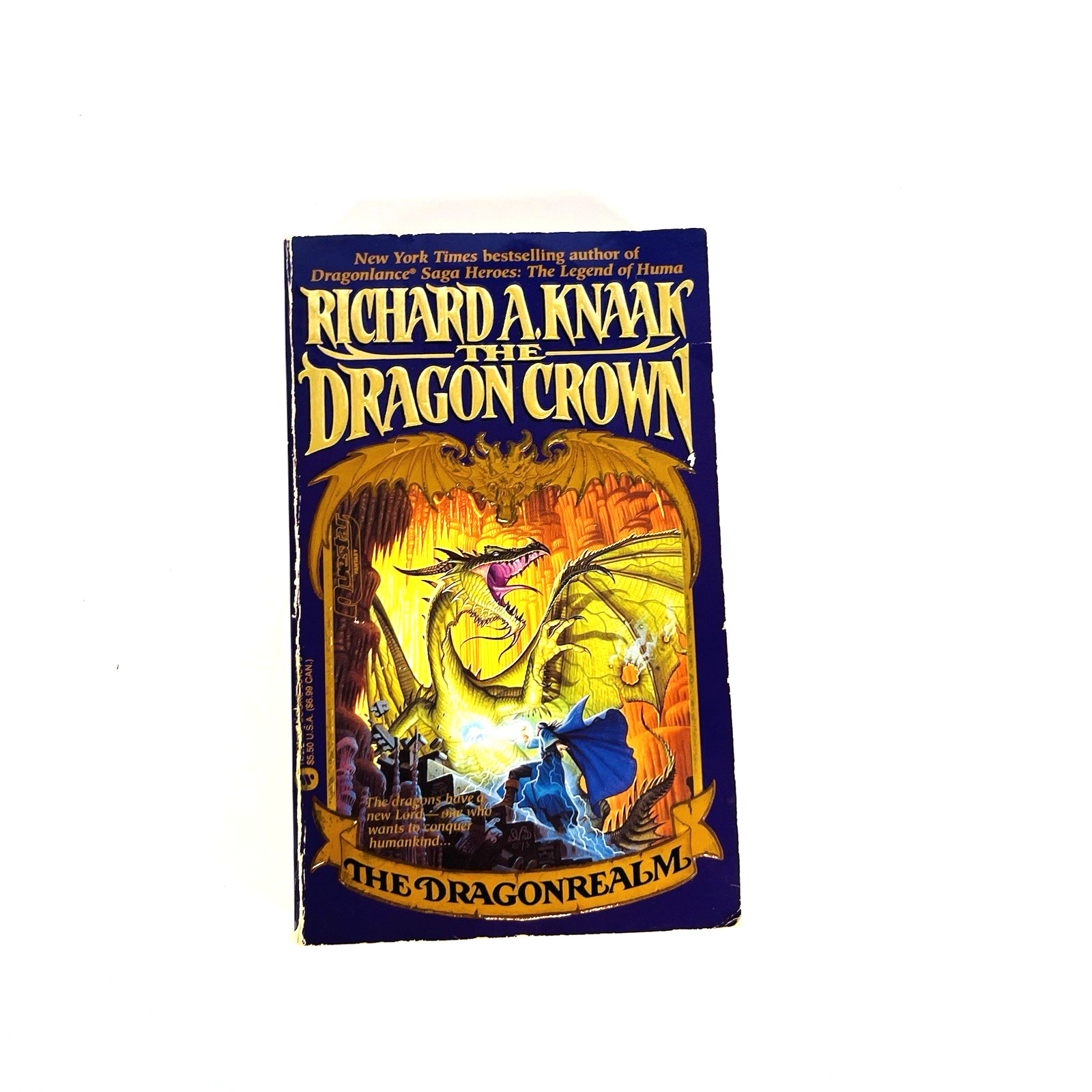Wolfhelm Dragon Realm DragonLance Lot of 3 Books Softcover by Richard A. Knaak