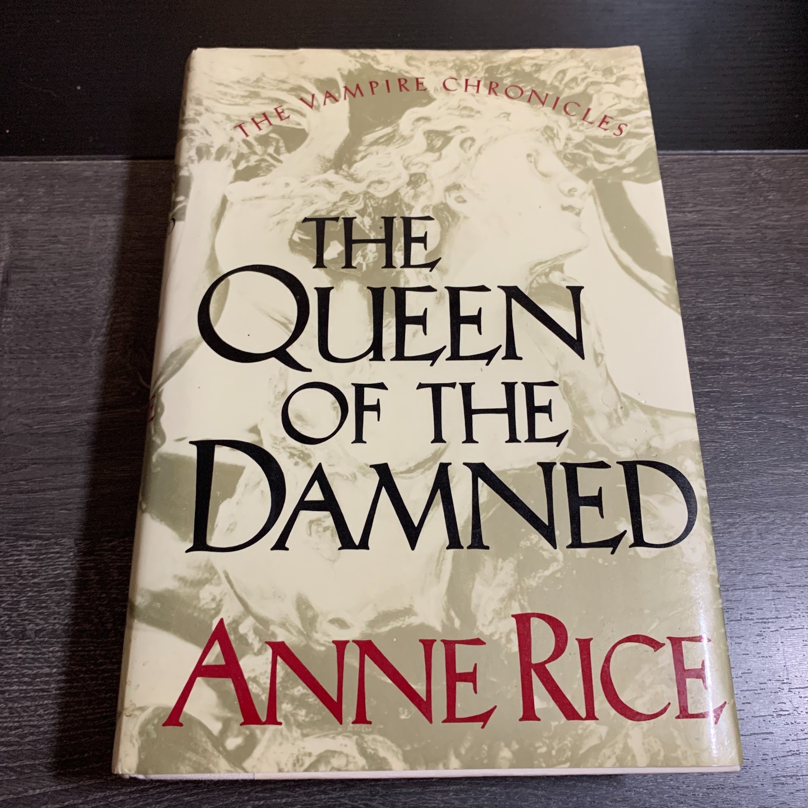 The Queen of the Damned by Anne Rice 1988 Knopf Hardcover HCDJ Vampire Horror