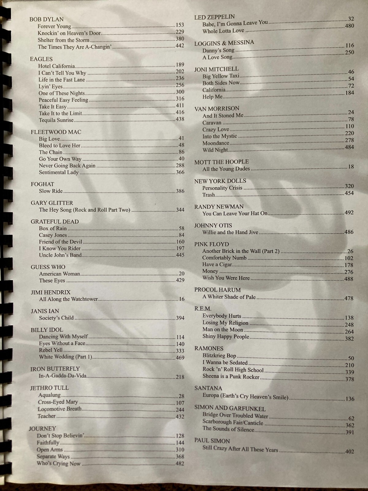 JUST CLASSIC ROCK REAL BOOK by Alfred Music / C (New Revised) Edition 500 pages!