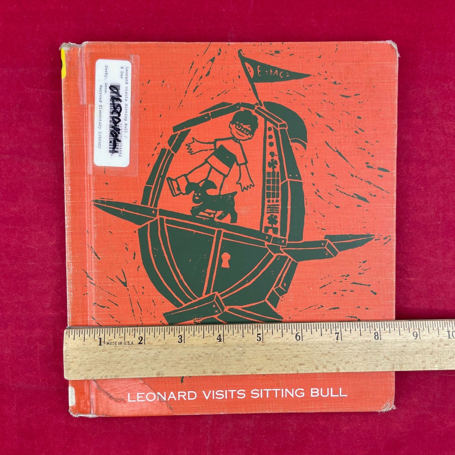 Vintage 1967 Leonard Visits Sitting Bull Gene Darby Hardcover Book – Discard
