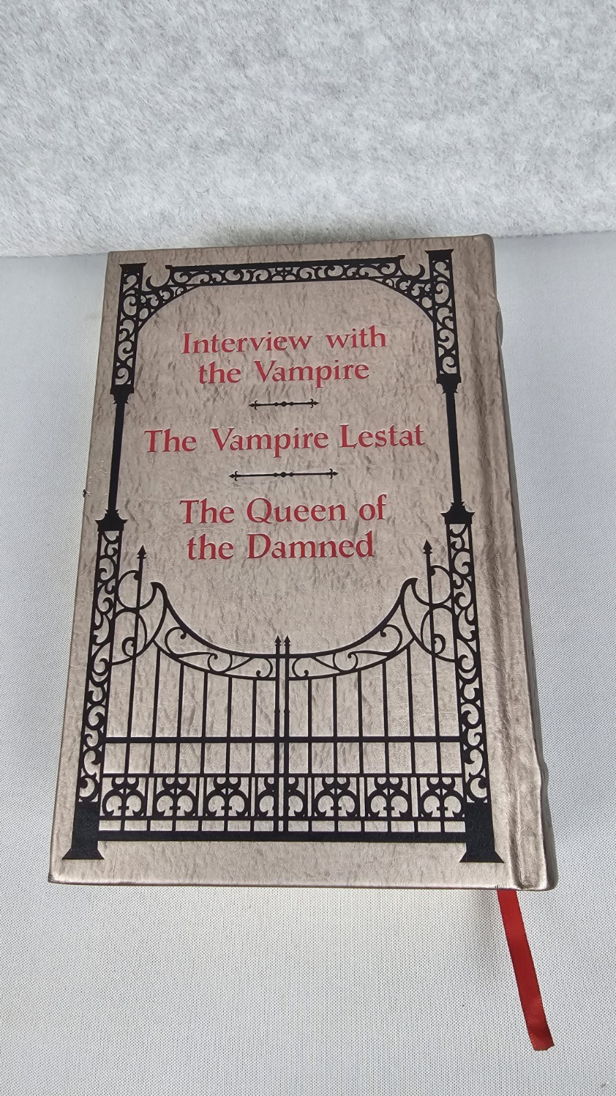 The Vampire Chronicles by Anne Rice Leather Collectible Edition Silver