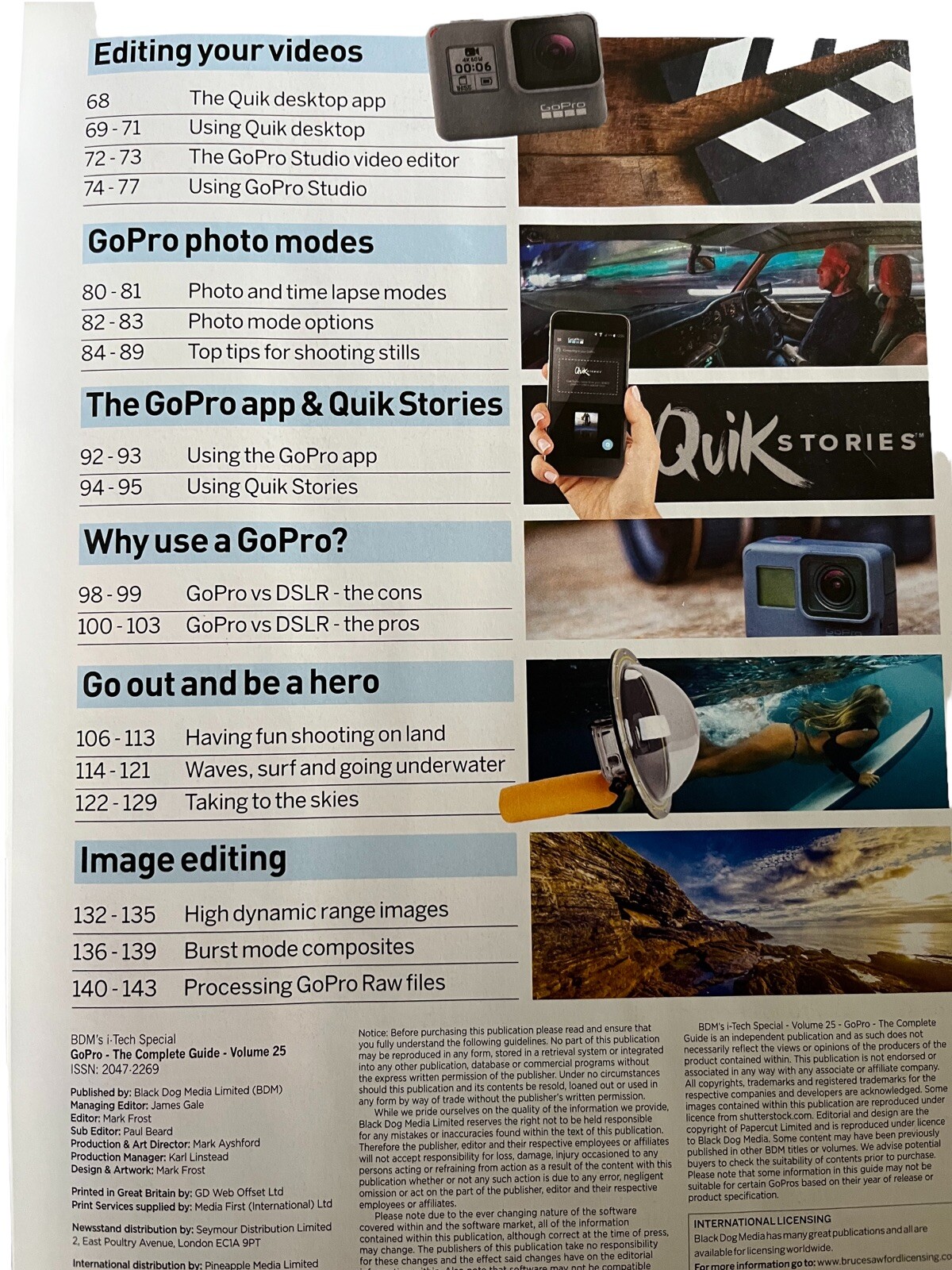 GoPro The Complete Guide Winter 2017 Like NEW Magazine Volume 25 146 Pages