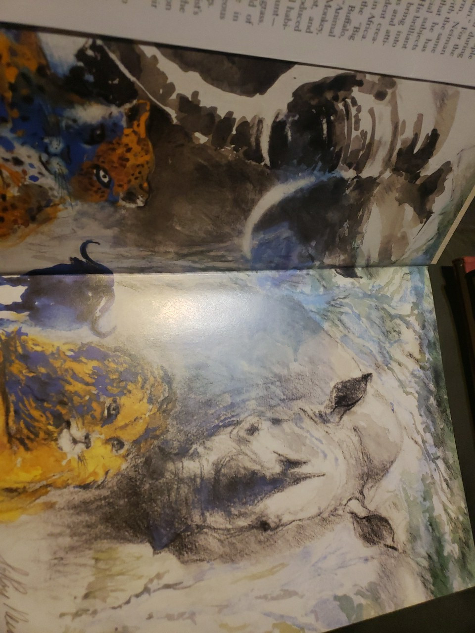 LeRoy Neiman on Safari by LeRoy Neiman (1997, Hardcover) – SIGNED