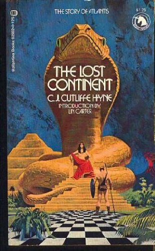 THE LOST CONTINENT (ADULT FANTASY) By C. J. Cutliffe Hyne & Dean Ellis EXCELLENT