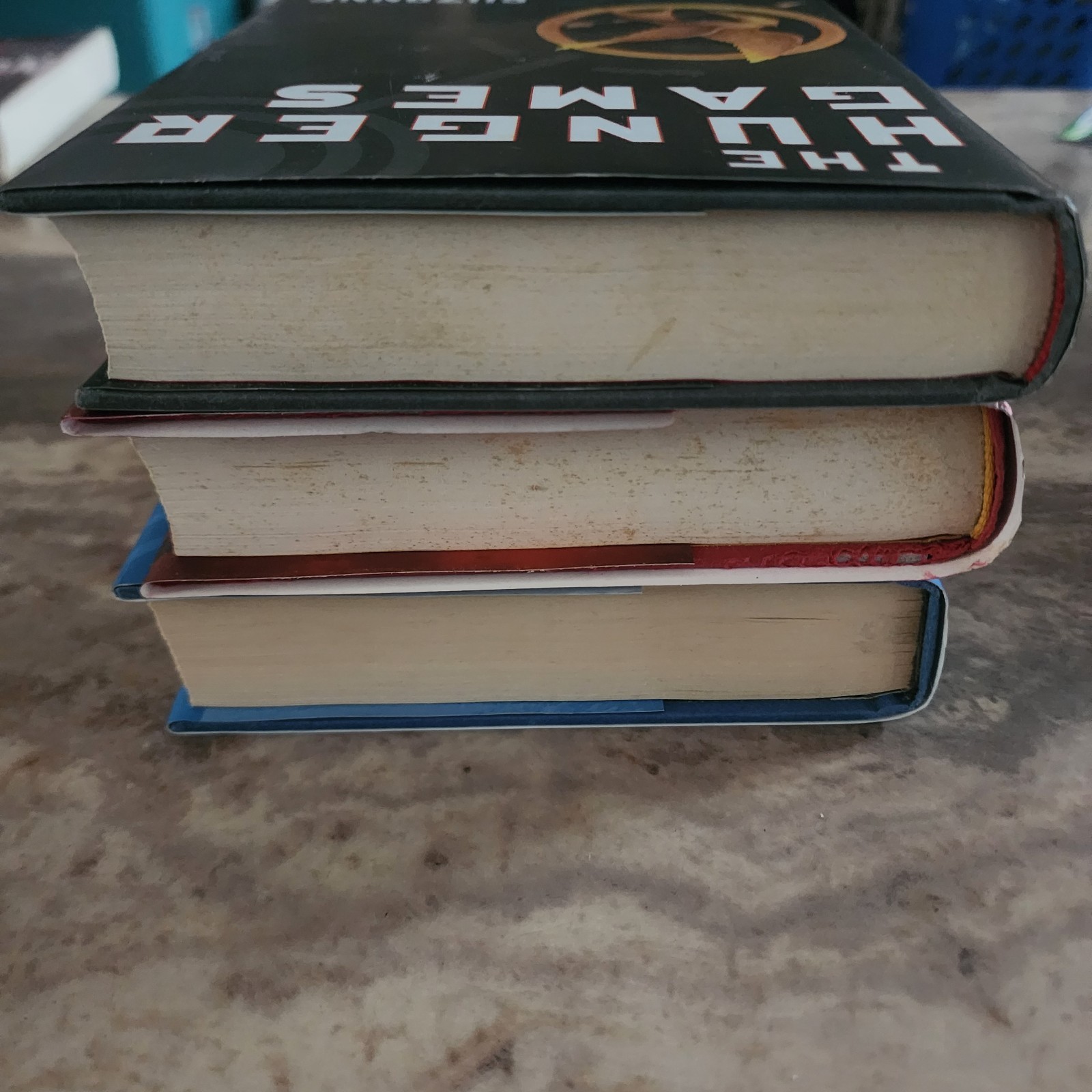 The Hunger Games Trilogy by Suzanne Collina (1st Edition) Hardcover Books w/ DJ