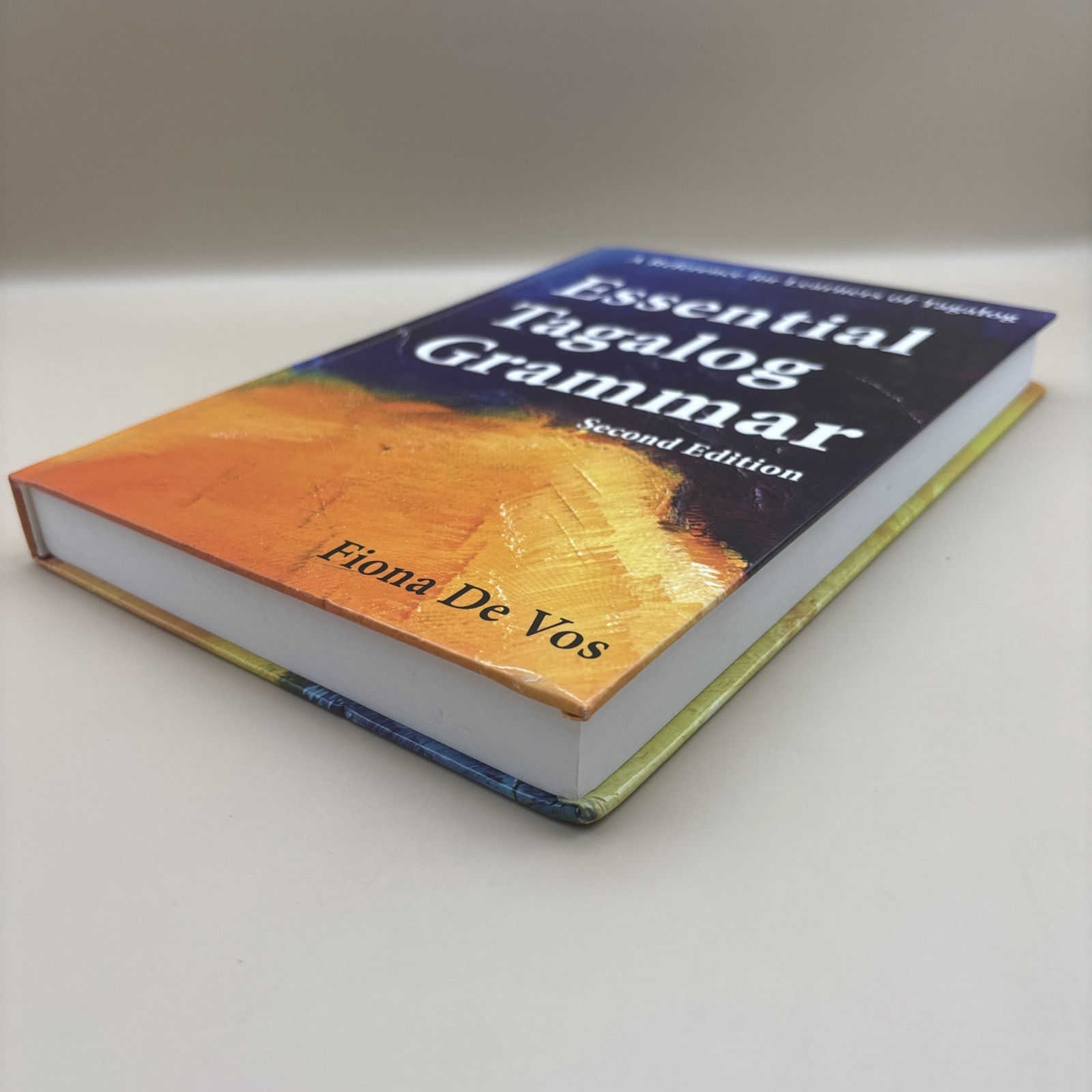 Essential Tagalog Grammar Fiona De Vos 2nd Edition Language Study Hardcover Book