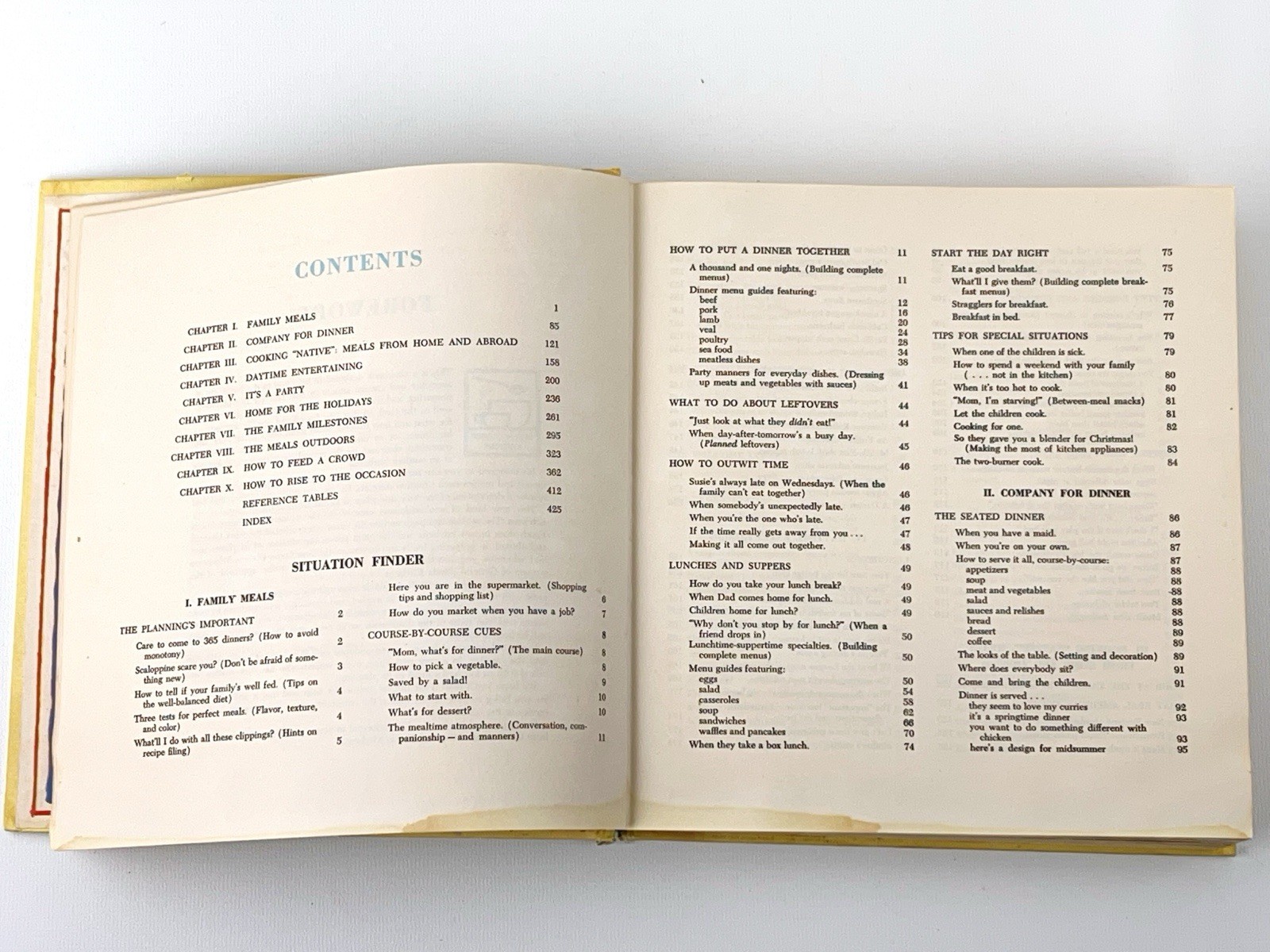 Vintage The General Foods Kitchens Cookbook 1959 1st Printing 436 Pages