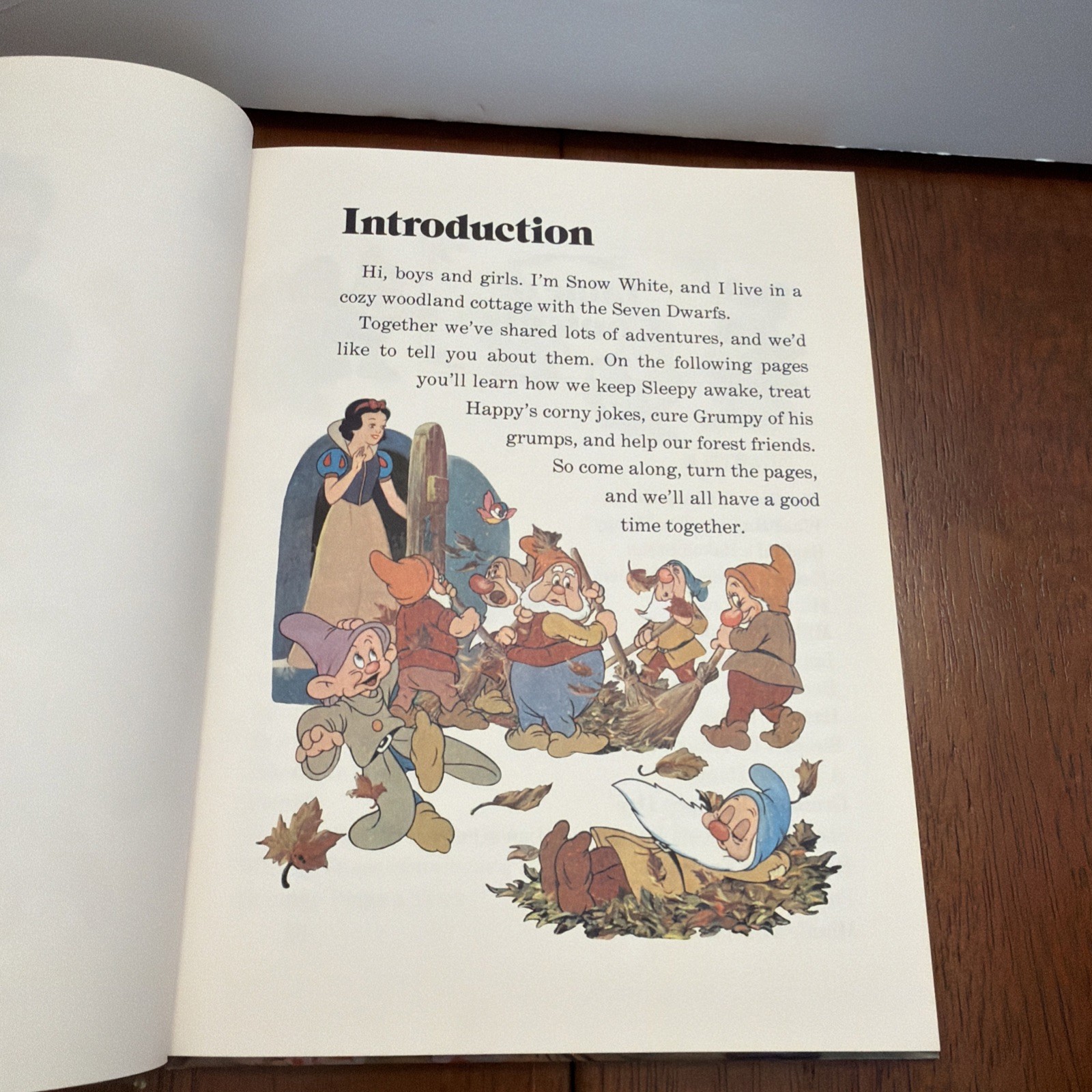 Vtg Walt Disney’s Snow White Favorites 1973 Book Danbury Press Hardcover Rare