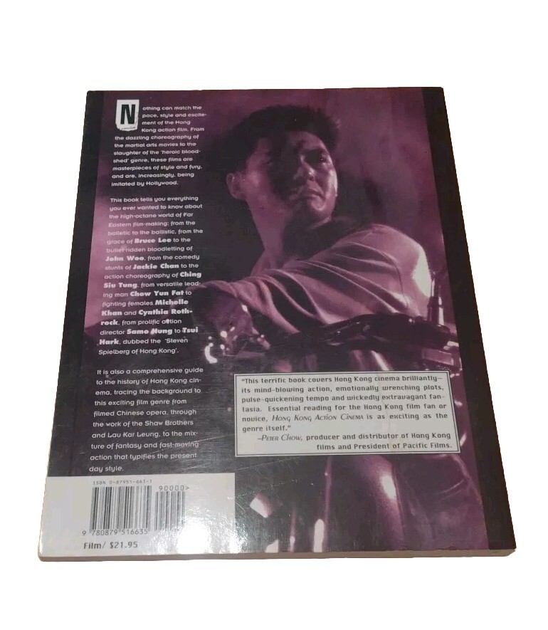 Hong Kong Action Cinema by Bey Logan (1996, Trade Paperback)