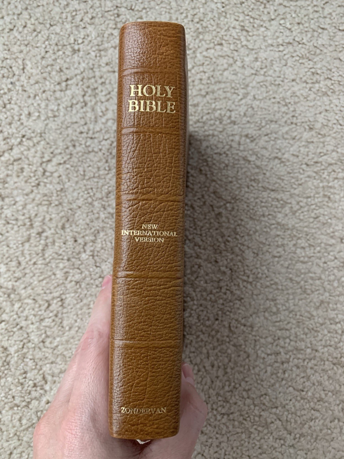 Holy Bible – New International Version Top Grain Cowhide 1978 NIV Cowhide