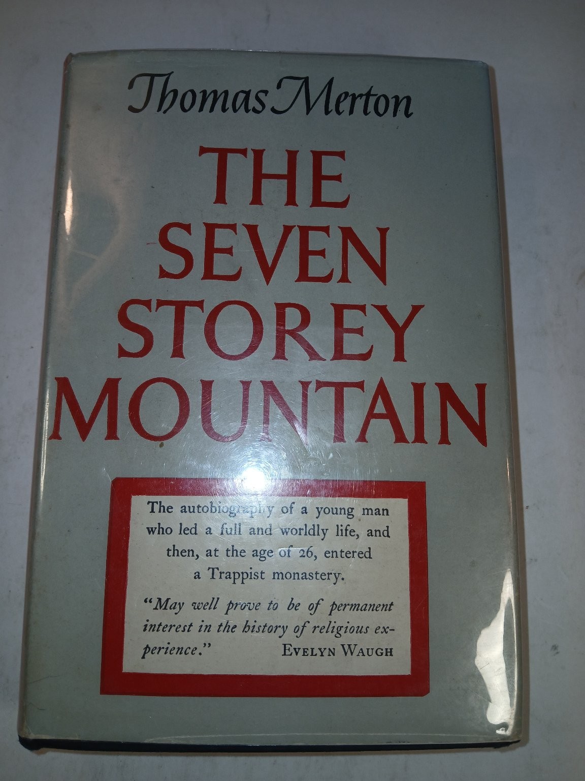 The Seven Storey Mountain Thomas Merton 1948 Autobiography Memoir Harcourt Brace