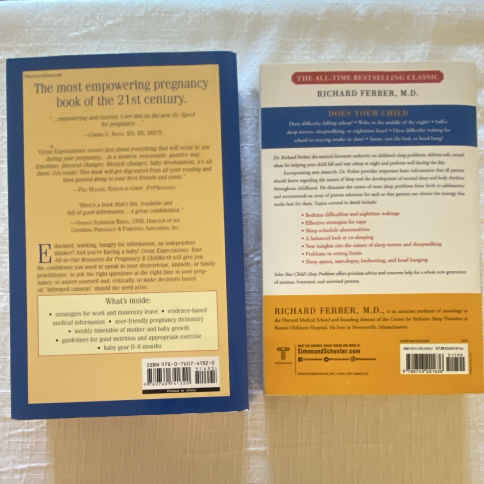 Pregnancy And Childbirth Solve Your Child’s Sleep Problems Richard Ferber MD