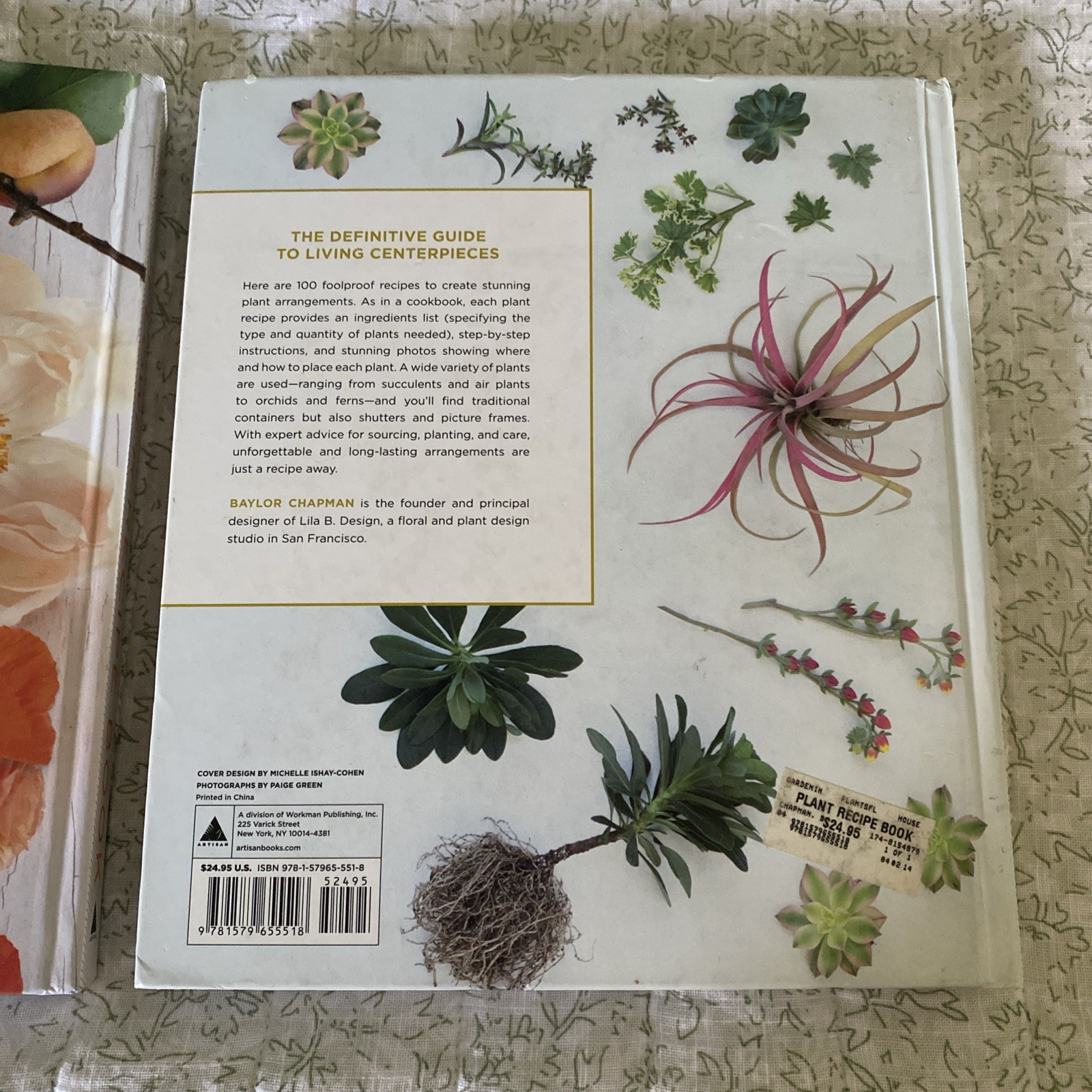 Set/2 The Flower Recipe Book The Plant Recipe 100 Floral Seasonal Arrangements