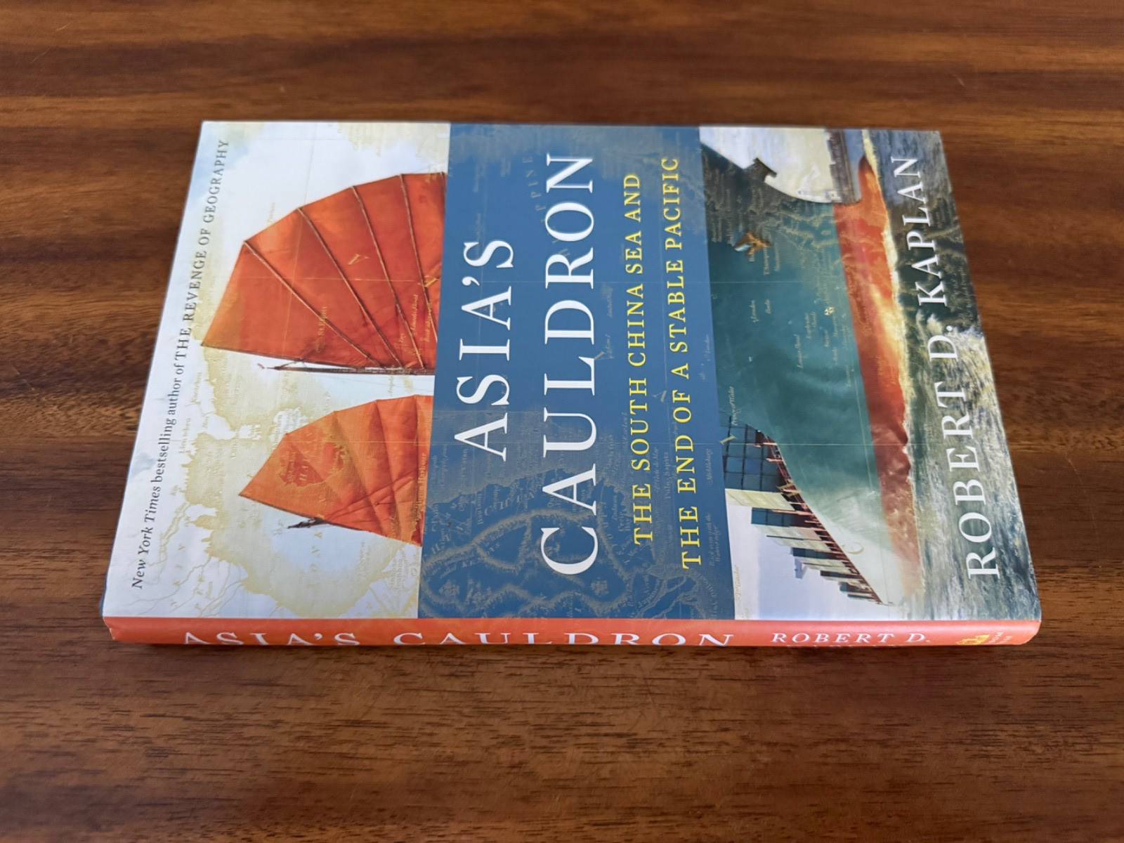 Asia’s Cauldron by Robert D. Kaplan (2014, Hardcover) SIGNED – FREE SHIPPING