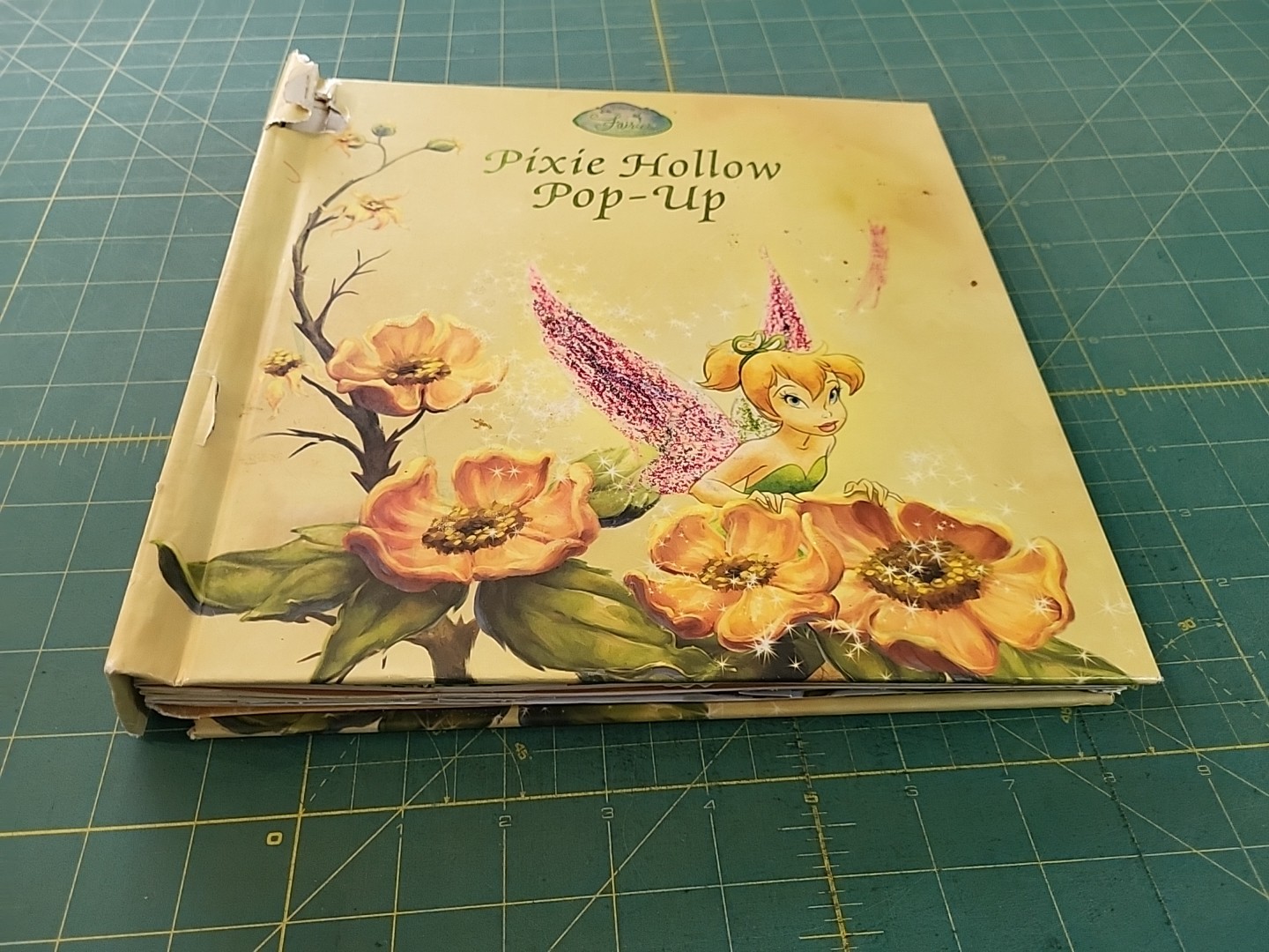 Pixie Hollow Pop-Up by Kitty Richards and Disney Books 2007 Hc “SEE PHOTOS”