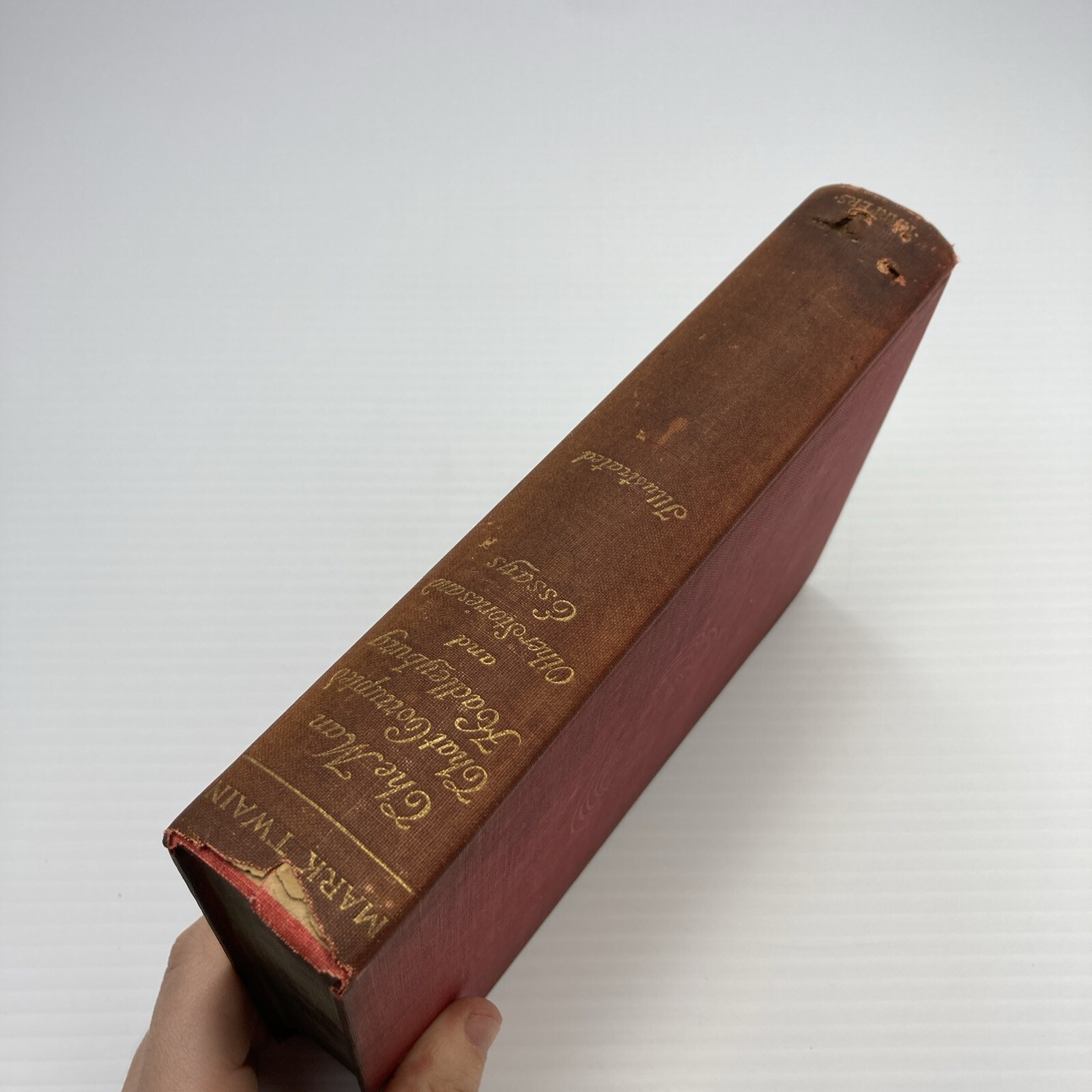 Mark Twain The Man That Corrupted Hadleyburgand Other Stories and Essays 1900 HC