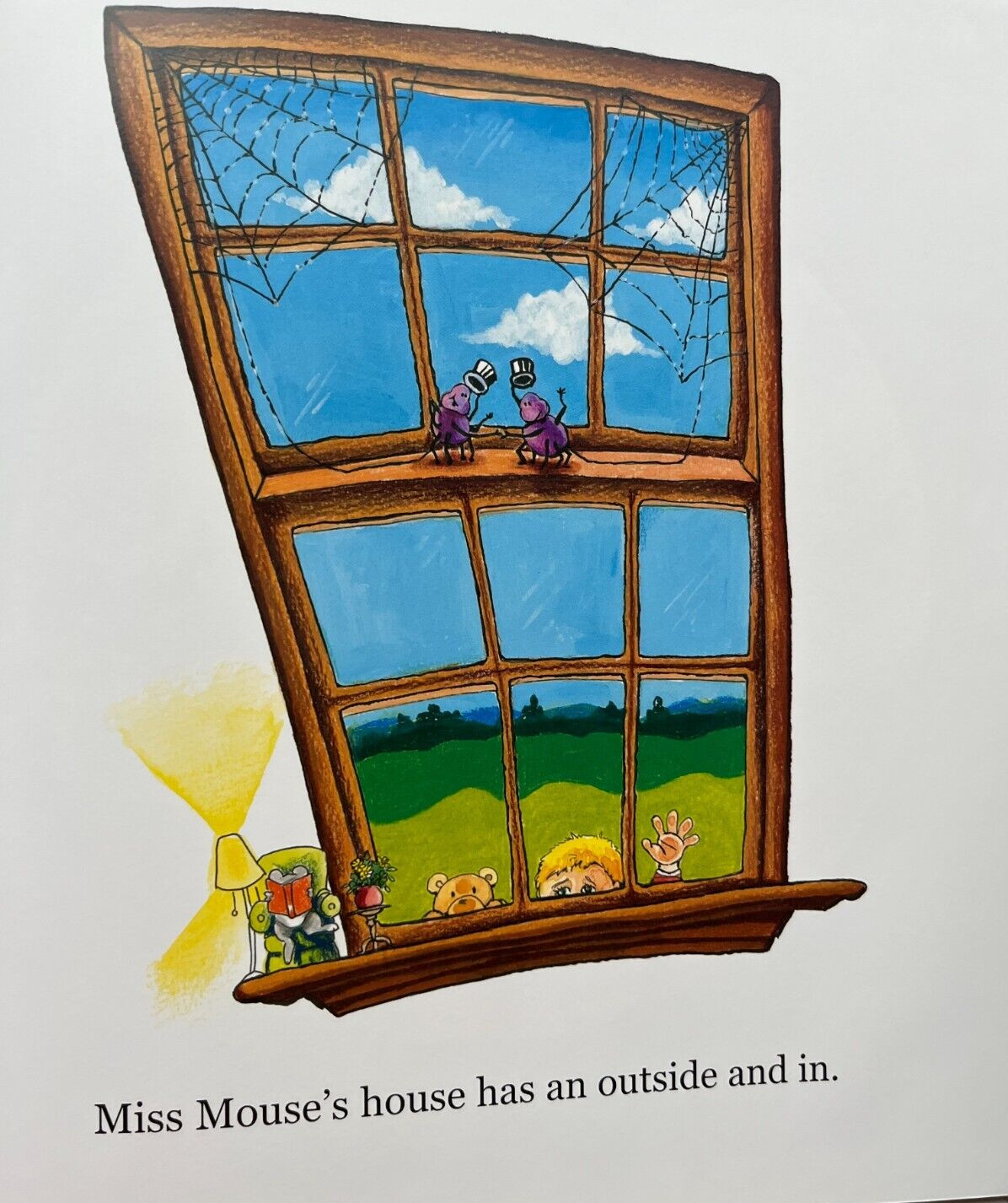 Miss Mouse’s House by David Fleming (Hardcover)