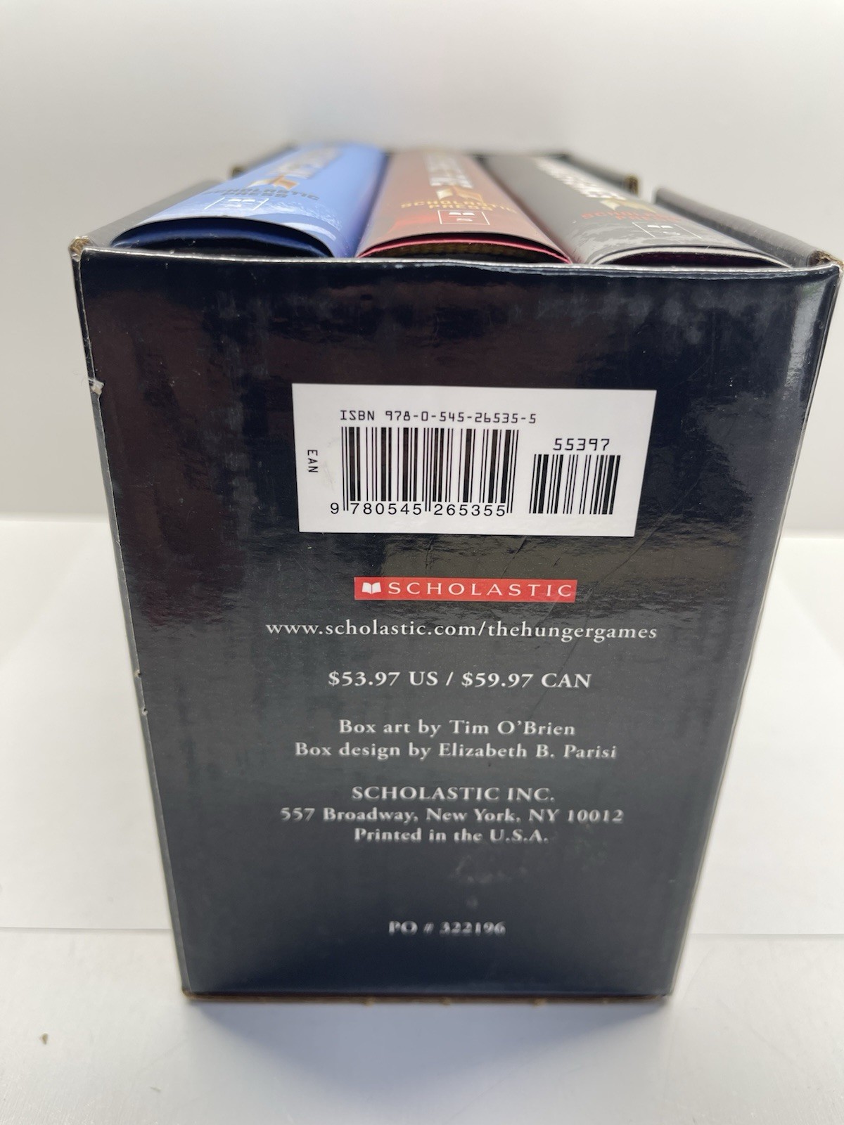 The Hunger Games Trilogy Boxed Set Set by Suzanne Collins (Hardcover)