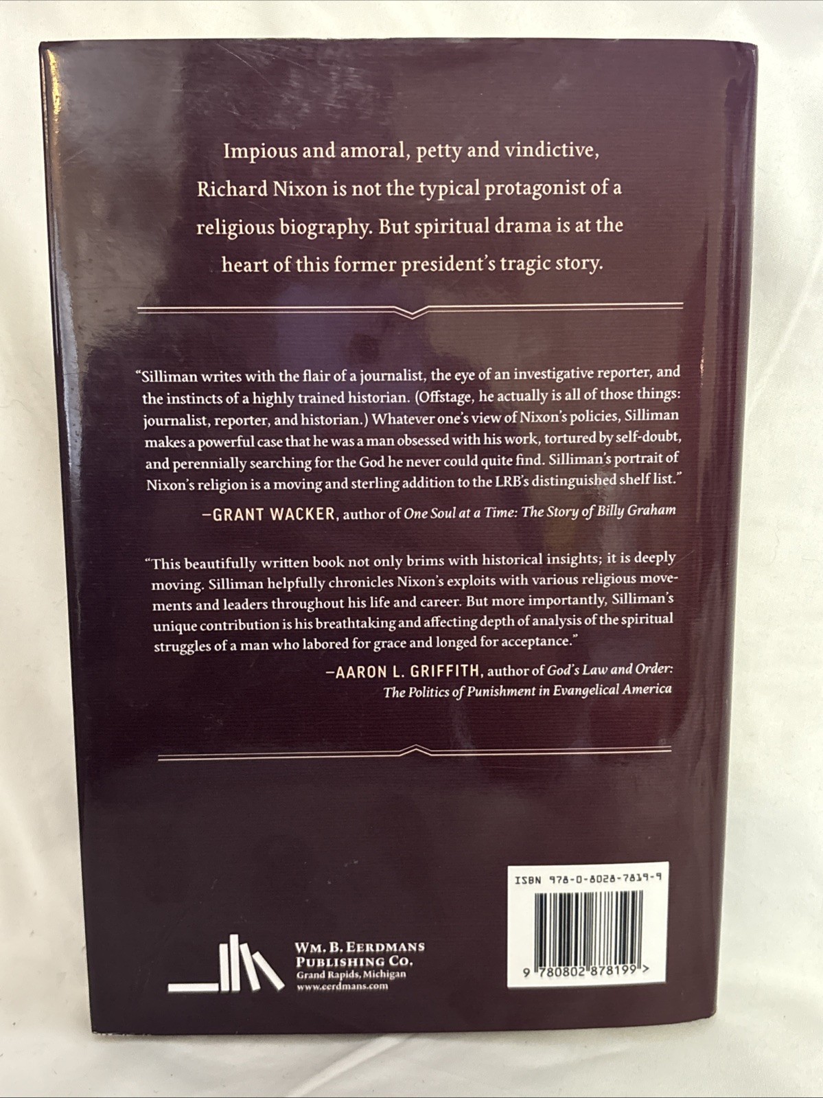 One Lost Soul: Richard Nixon’s Search for Salvation by Silliman, Daniel #20