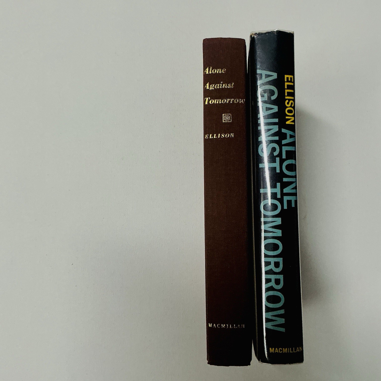 HARLAN ELLISON 1st Edition ALONE AGAINST TOMORROW / I HAVE NO MOUTH 1971 HC DJ