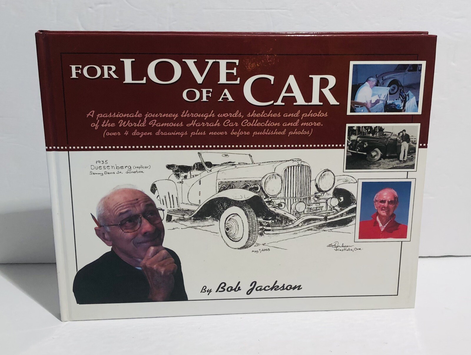 FOR LOVE OF A CAR By Bob Jackson Hardcover Book 2005