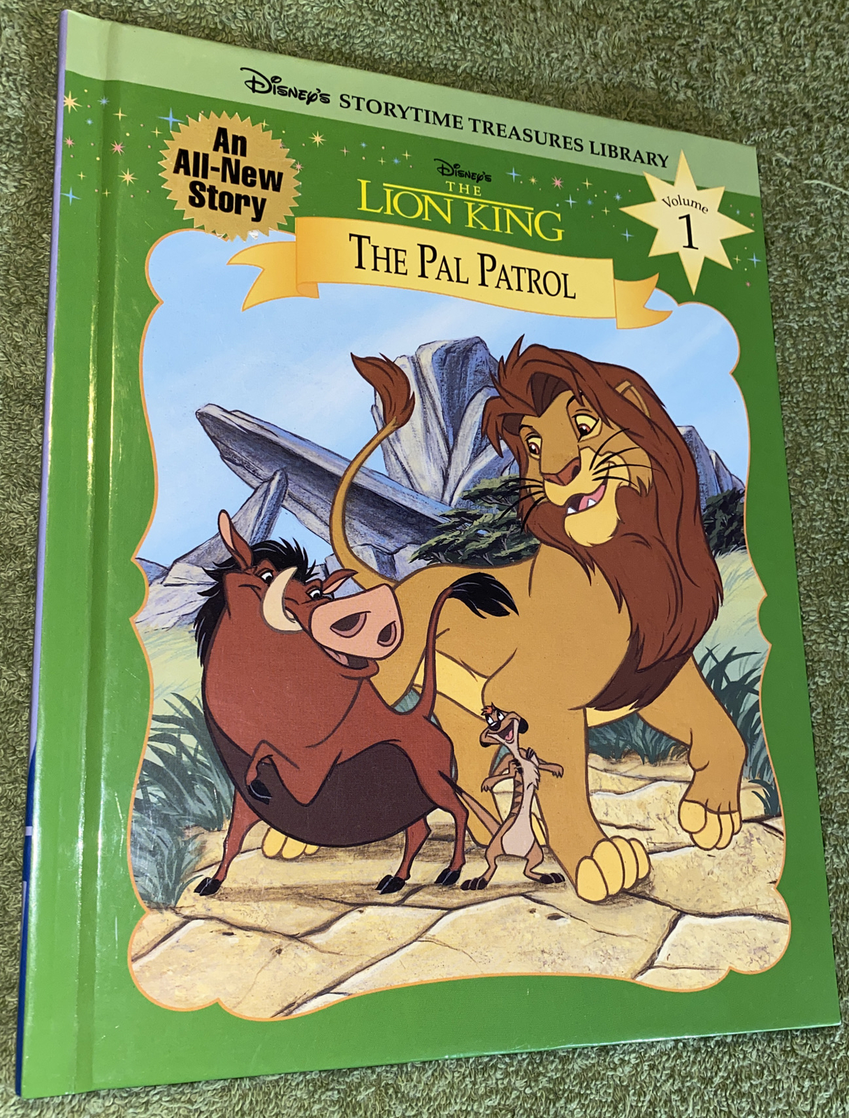 Disney Storytime Treasures – The Lion King – “The Pal Patrol” #1 – HC, 1998
