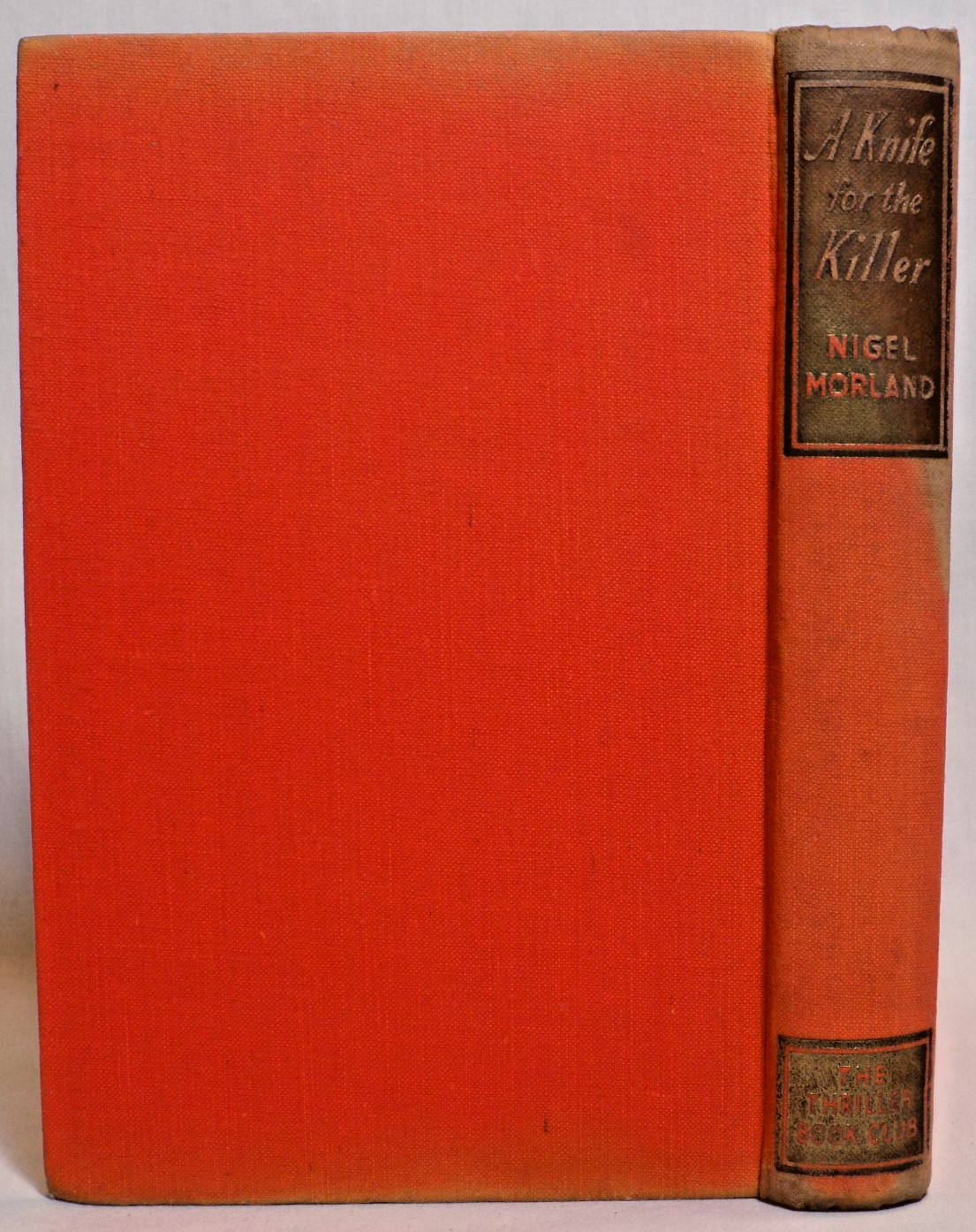 A Knife for the Killer by Nigel Morland, 1940 BC, HCDJ, Vintage Mrs. Pym Mystery