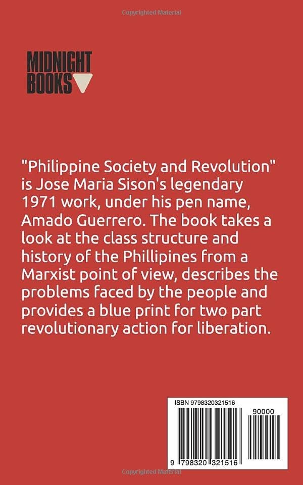 Philippine Society and Revolution