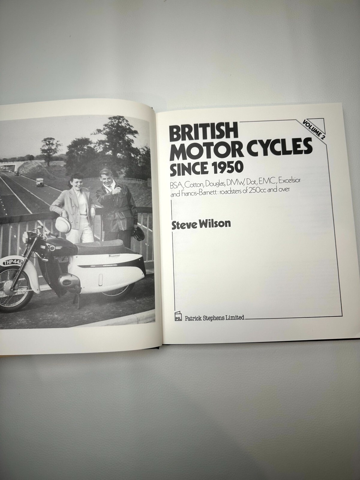 British Motor Cycles Since 1950 by Steve Wilson 1983 Hardcover Automotive Vol 2