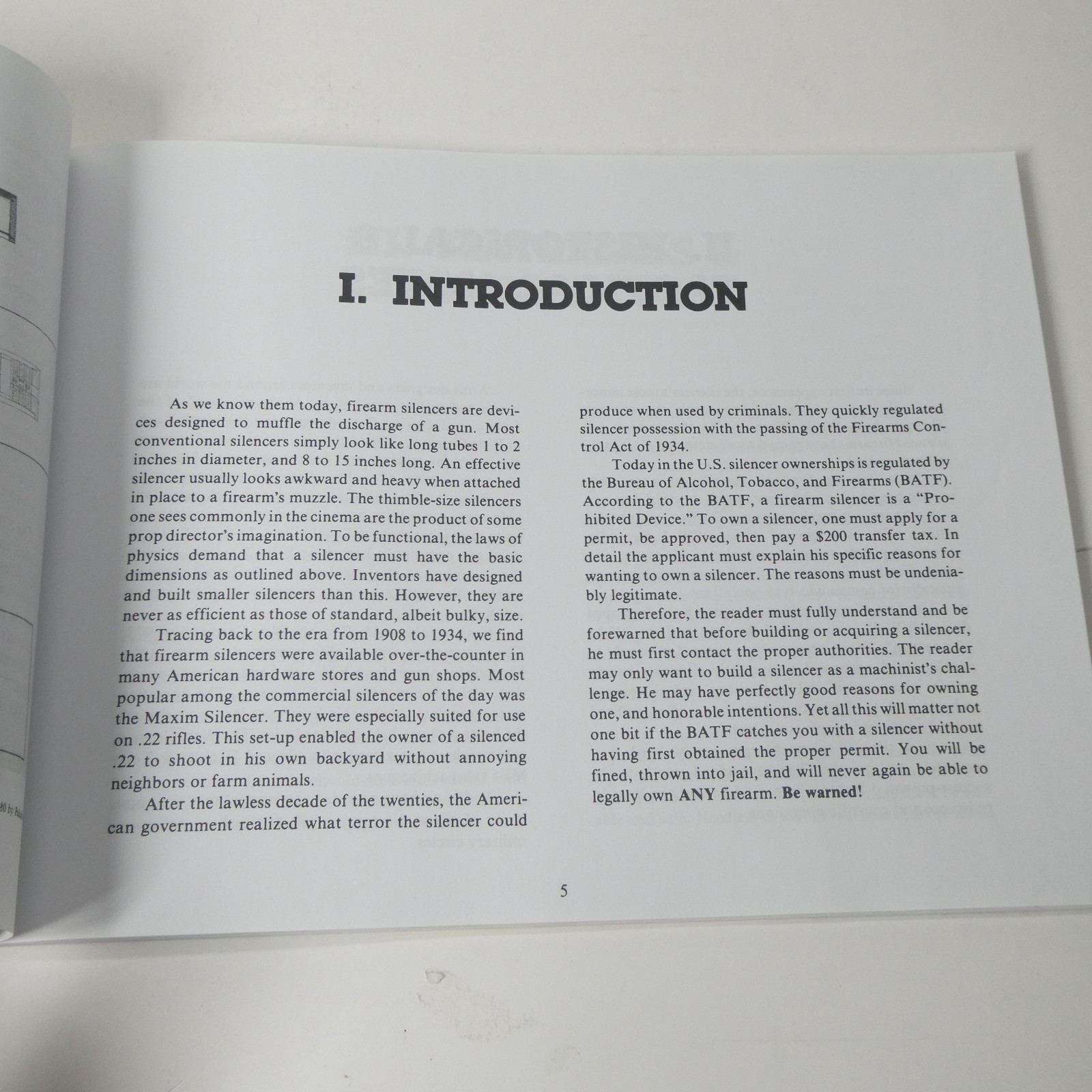 Home Workshop Silencers I – Paladin Press 1980