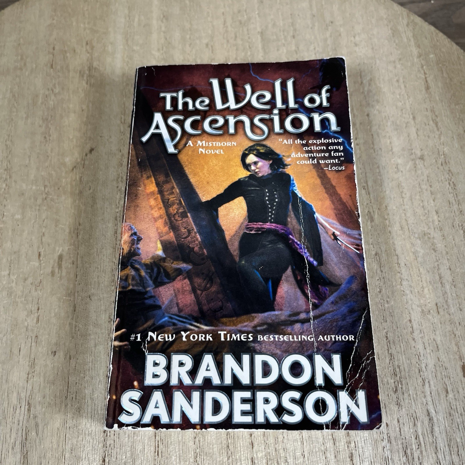 Mistborn Trilogy 1-3 Brandon Sanderson Paperback Books Mass Market