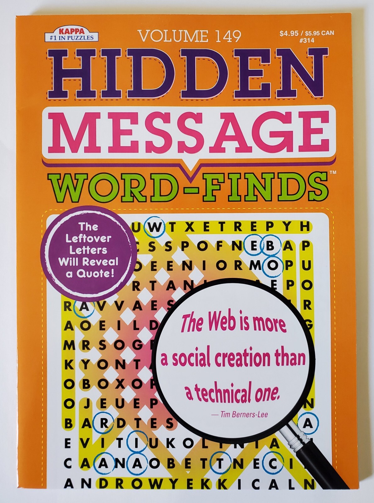 Hidden Message Word-Finds Puzzle Books Kappa Games,Search,Hunt~Pick up to 15Vols