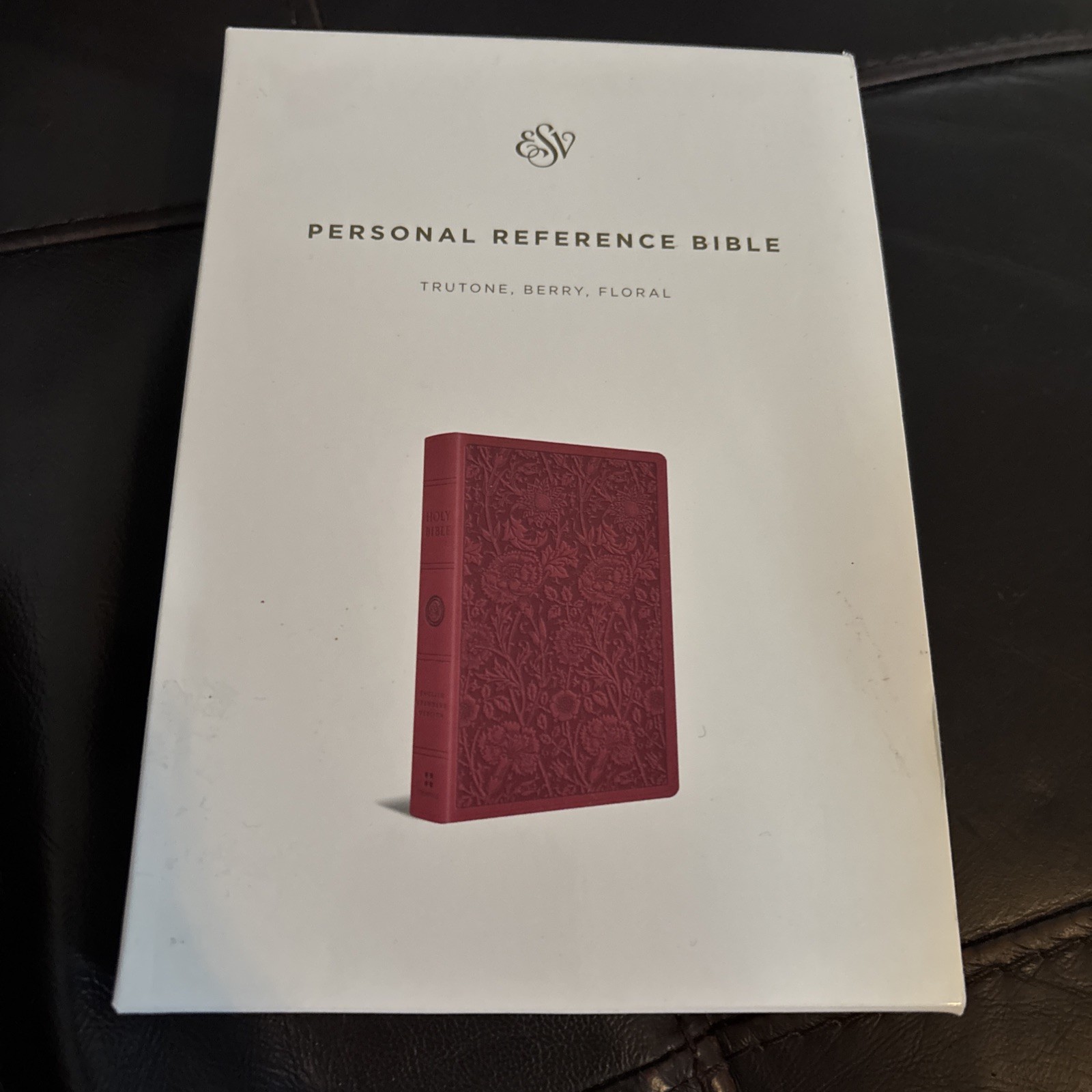 2016 ESV Personal Size Bible TruTone, Berry, Floral