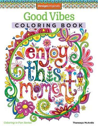 Good Vibes Coloring Book (Coloring Is Fun) – Paperback – VERY GOOD