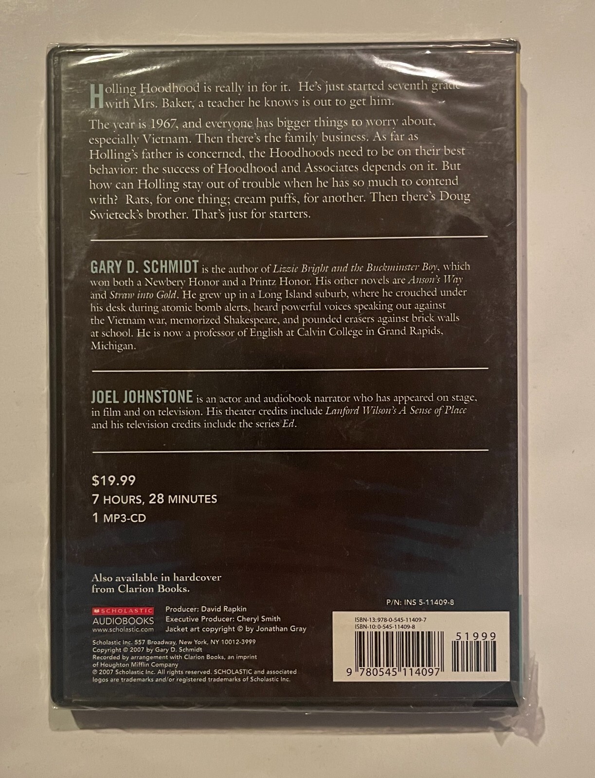 The Wednesday Wars (unabridged MP3-CD) – Gary D Schmidt – New