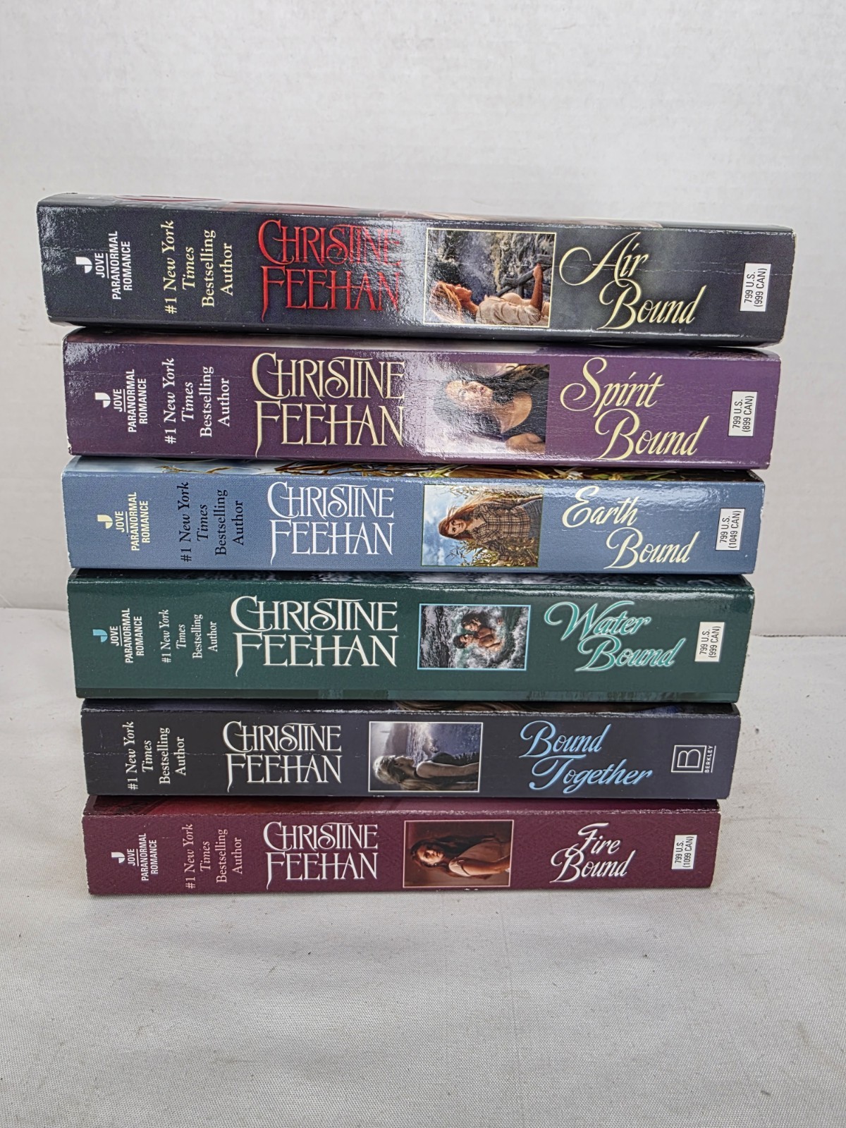 Complete Series Set SEA HAVEN 1-6 Christine Feehan Paranormal Lot