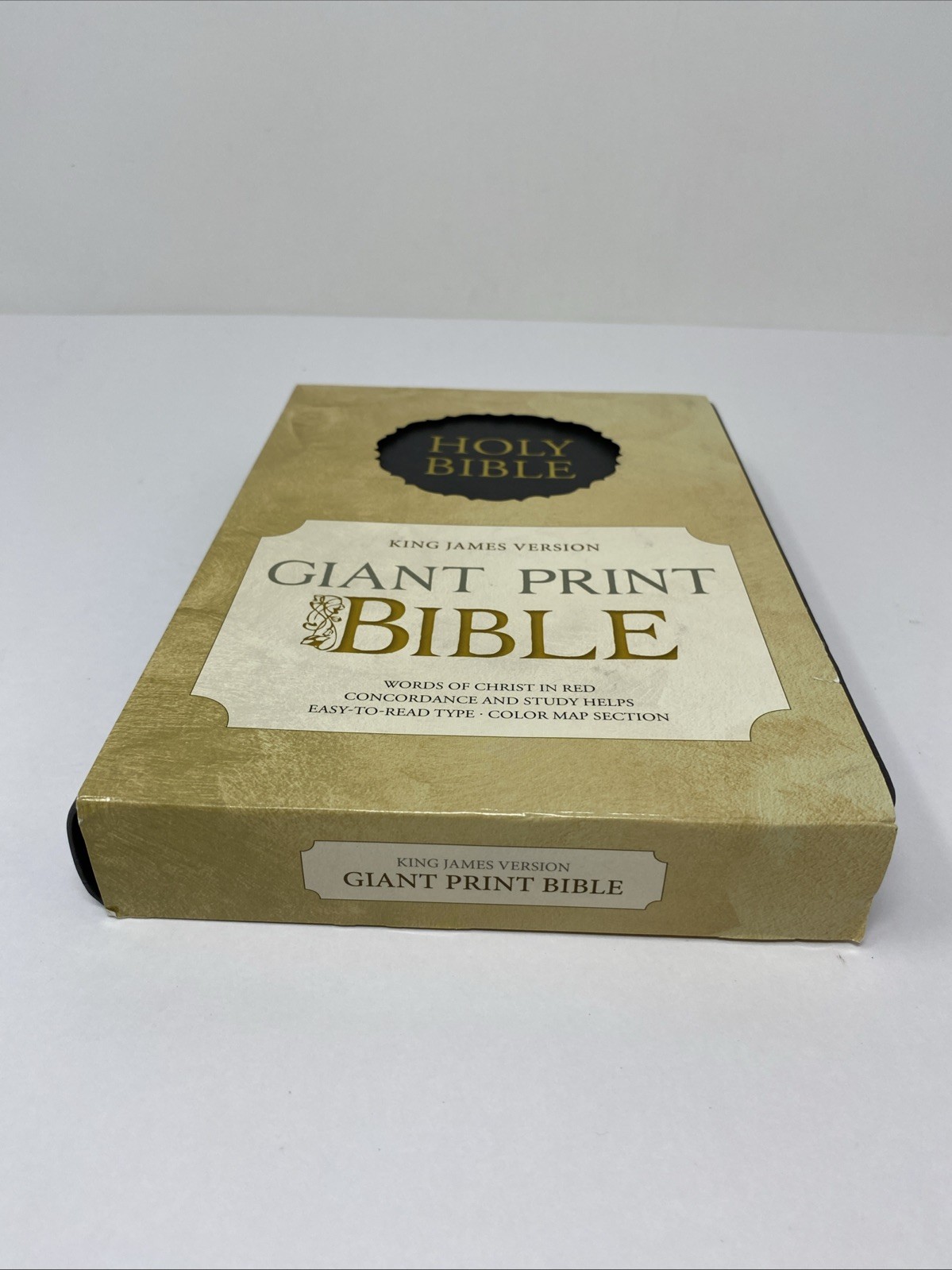 KJV Giant Print Bible (2014, Charcoal Simulated Leather) – TGS International