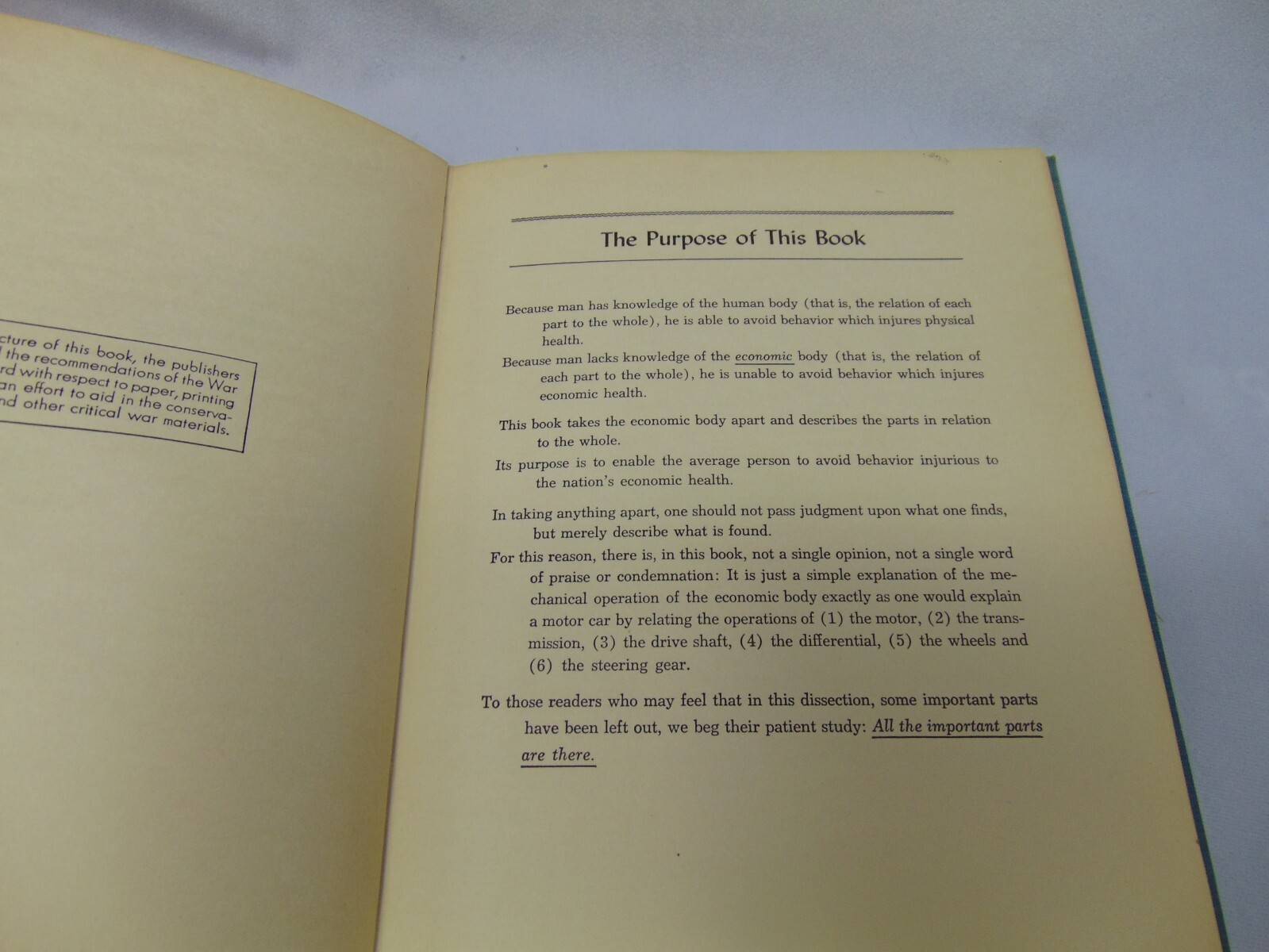 1944 First Printing “How We Live” hard cover book Clark Stanton Rimanoczy 38 pgs