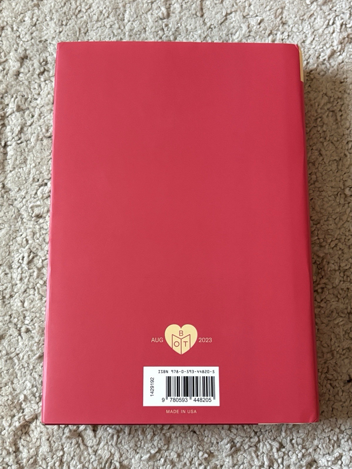 BOTM Lot 3 Hardcover Books- Romance/Thriller/Lit Fic- Angie Kim, Ingram, Lange