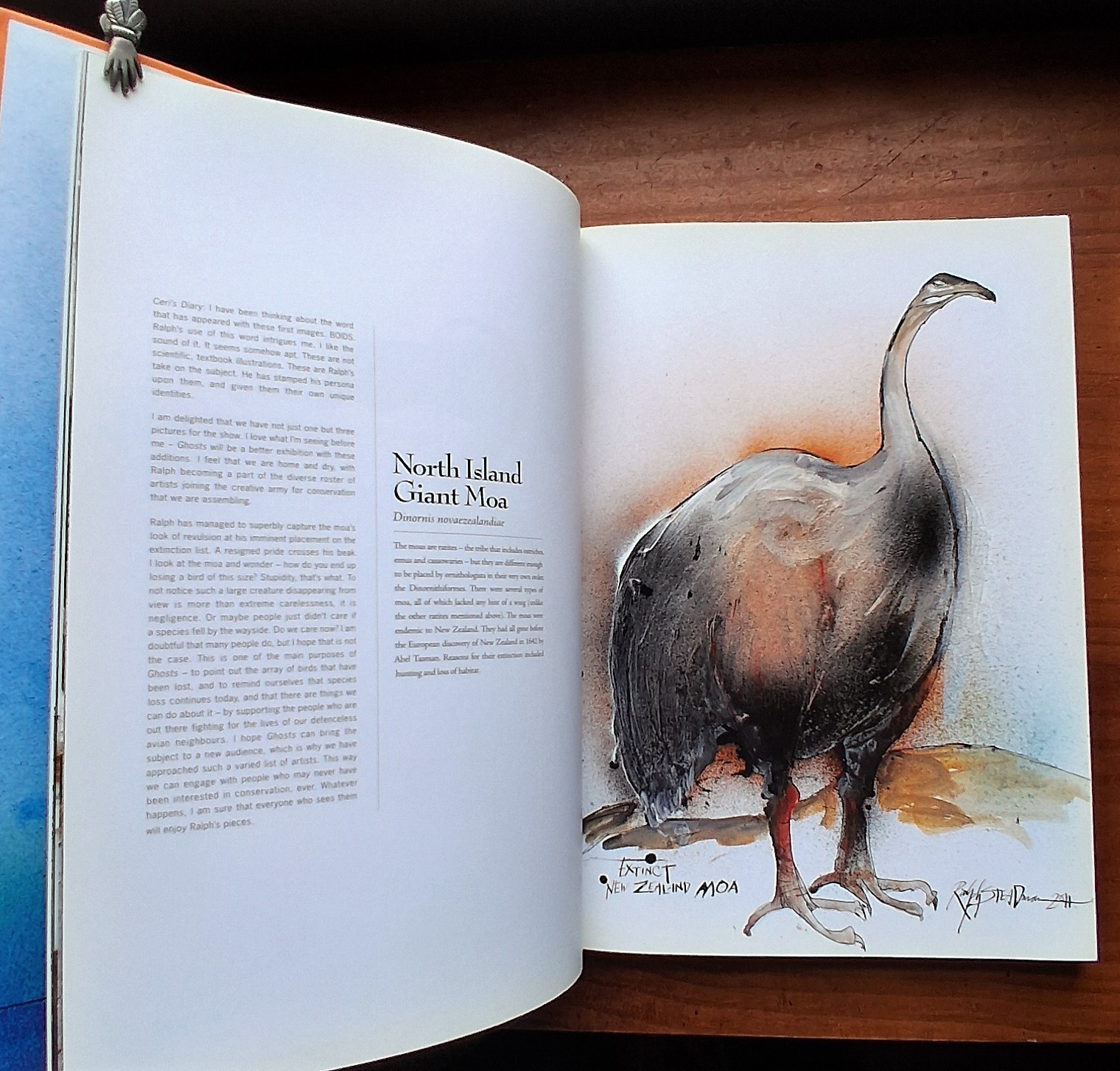 EXTINCT BOIDS Birds Ralph Steadman & Ceri Levy 2012 Hardcover Dustjacket Dodo