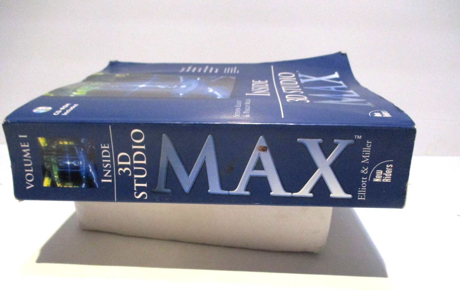 Inside 3D Studio Max Volume 1 Steven Elliott/ Phillip Miller, PB, MISSING CD