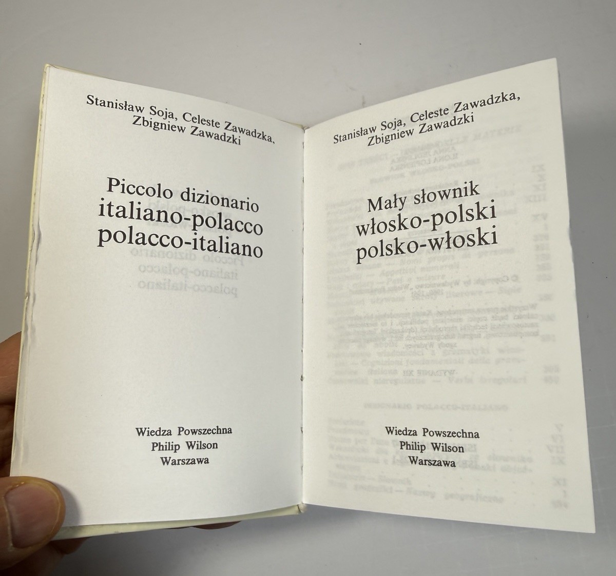 Mały słownik włosko-polski, polsko-włoski – Italian-Polish-Italian Dictionary