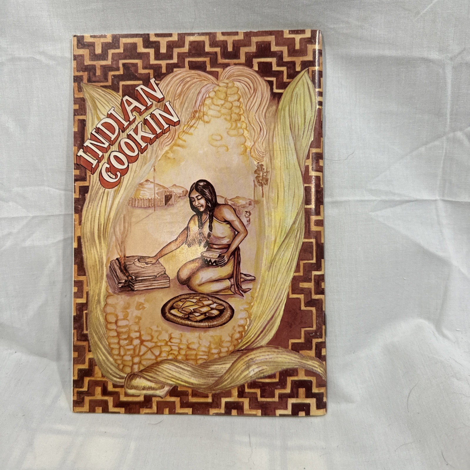 Vintage Indian Cookin Cookbook Paperback 61 Pages