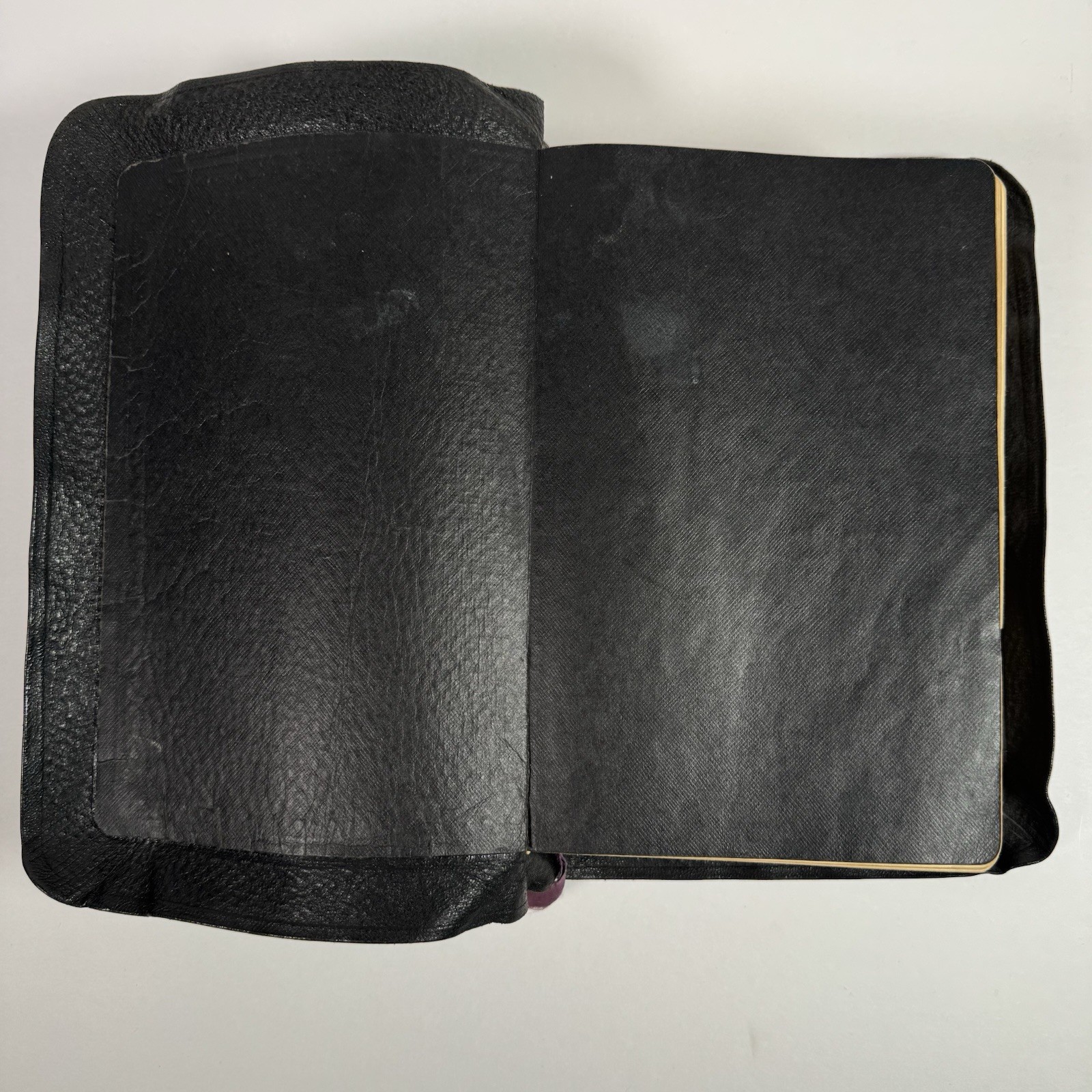 Holy Bible National Bible Press Pronouncing Red Letter KJV 1940’s Thumb Tabs