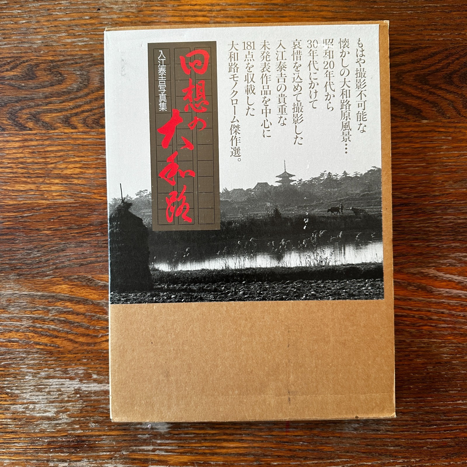 Yamatoji by Irie Taikichi Japanese Photobook 1994 Hardcover VG
