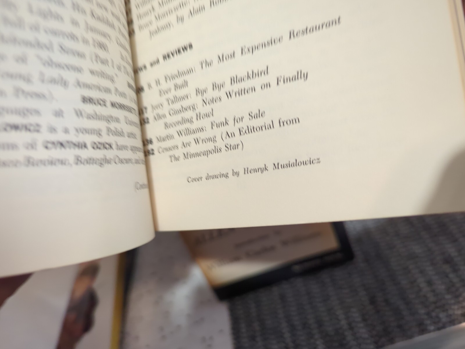 Allen Ginsberg Lot Howl 4th Printing & Evergreen Review #10 Notes Recording Howl